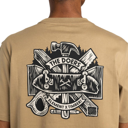 Element Timber Supply T-Shirt Khaki  - ELYZT00522-KHA