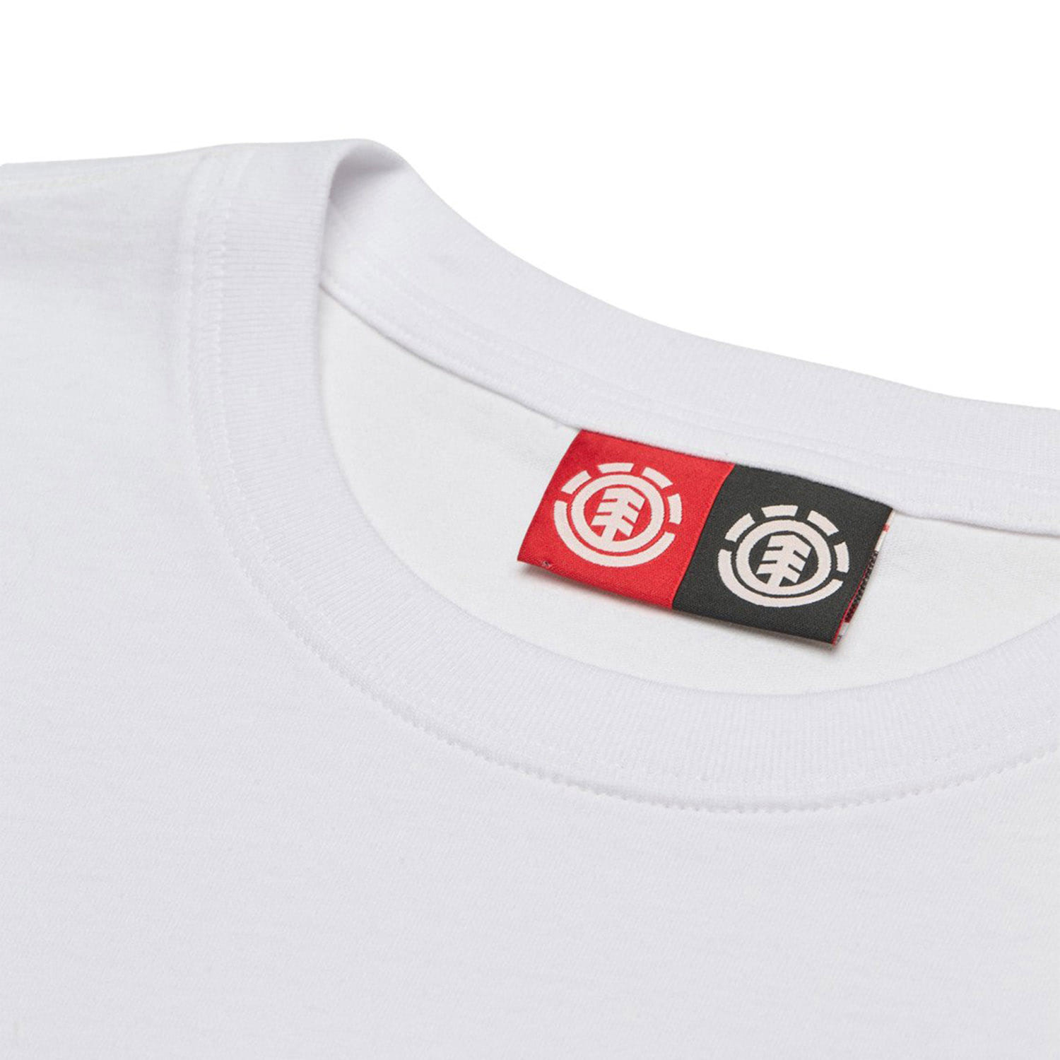 Element Square Logo T-Shirt Optic White  - ELYZT00590-WBB0