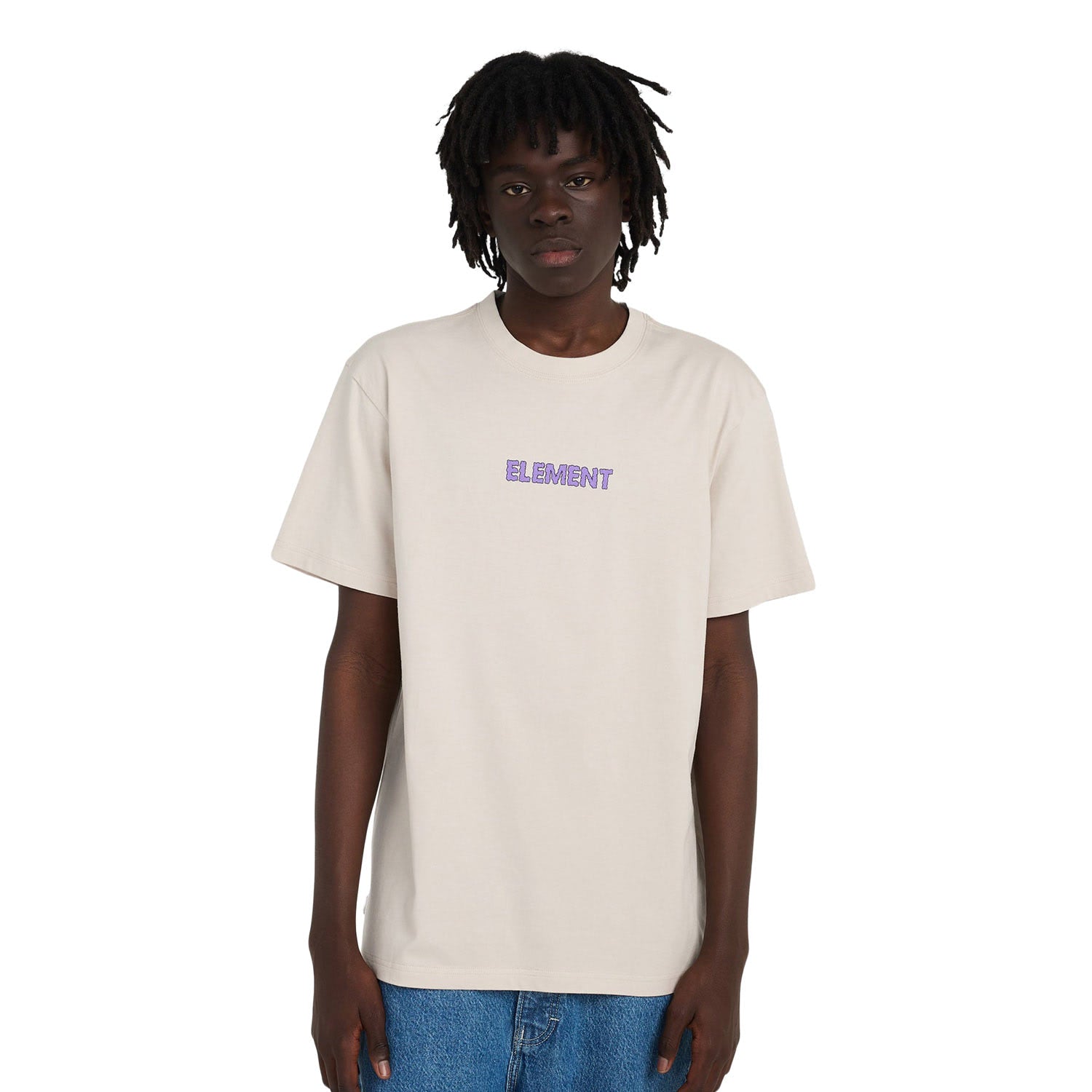 Element Swamps T-Shirt Oat Milk  - ELYZT00621-TEG0