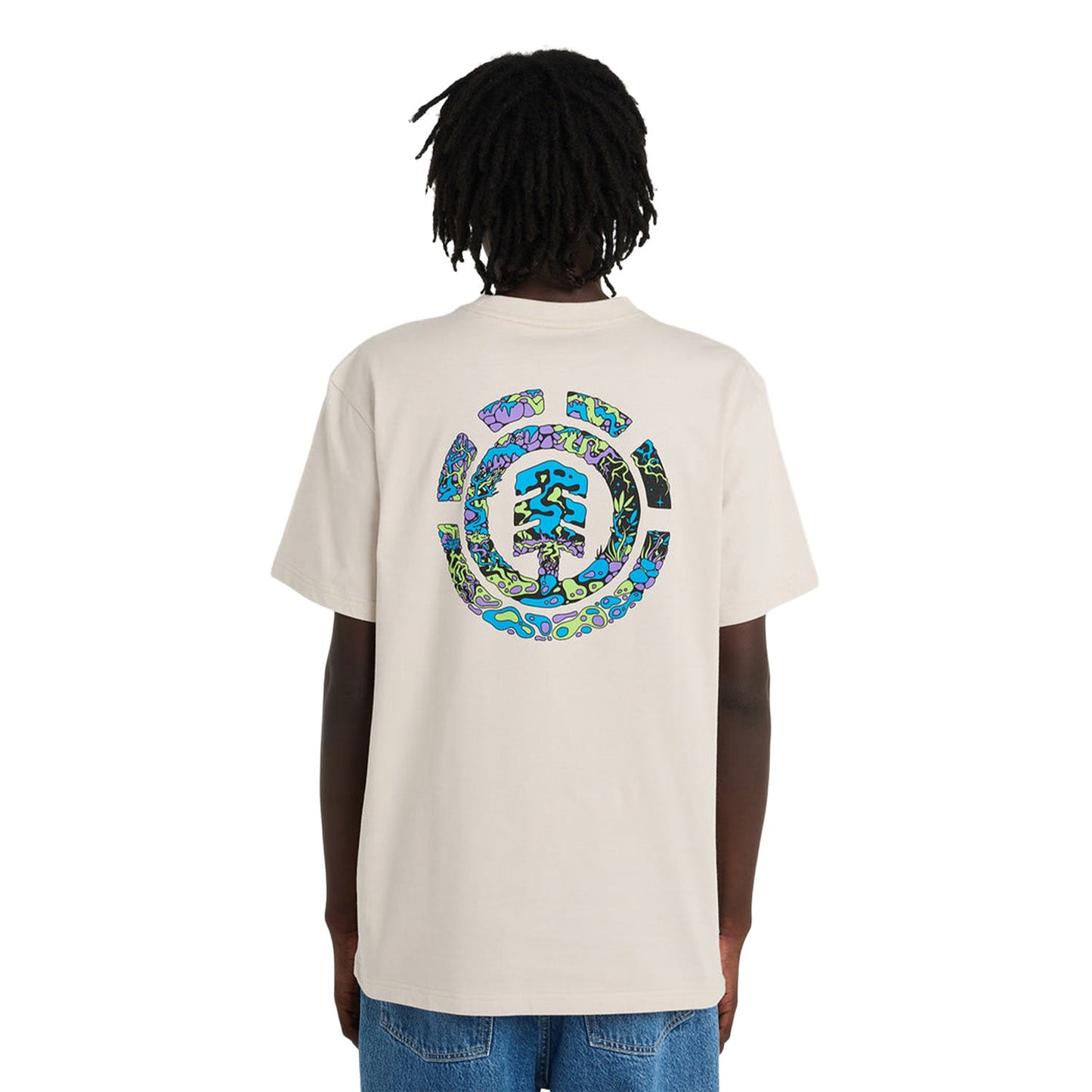 Element Swamps T-Shirt Oat Milk  - ELYZT00621-TEG0