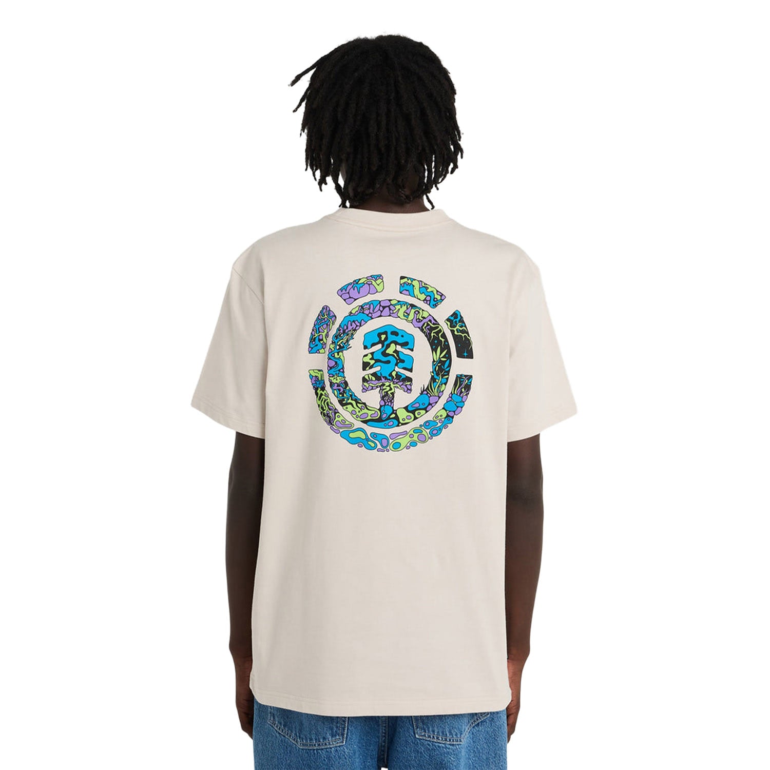 Element Swamps T-Shirt Oat Milk  - ELYZT00621-TEG0