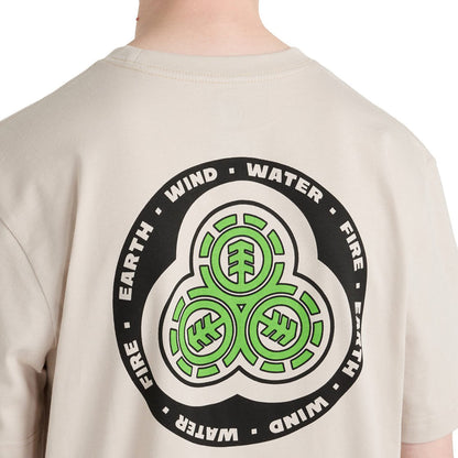 Element Triple T-Shirt Oat Milk  - ELYZT00642-TEG0