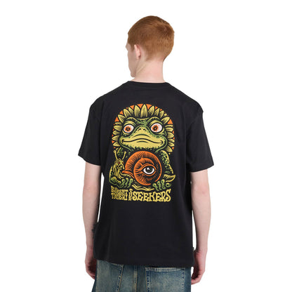 Element Timber The Frog T-Shirt Off Black  - ELYZT00654-KTA0
