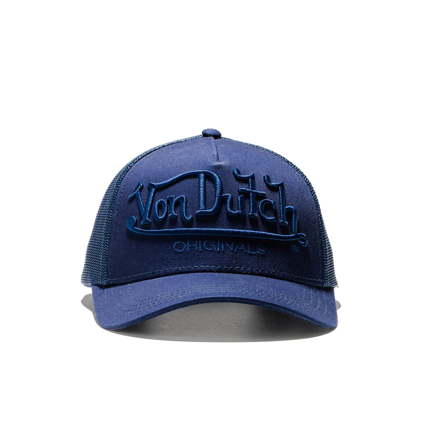 Von Dutch Trucker Cap Navy  - EMB01