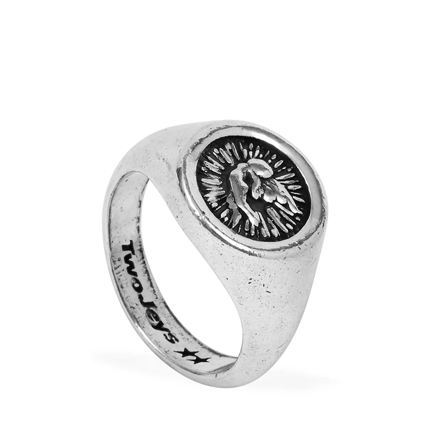 TwoJeys Angel Ring Silver  - ENGR0001