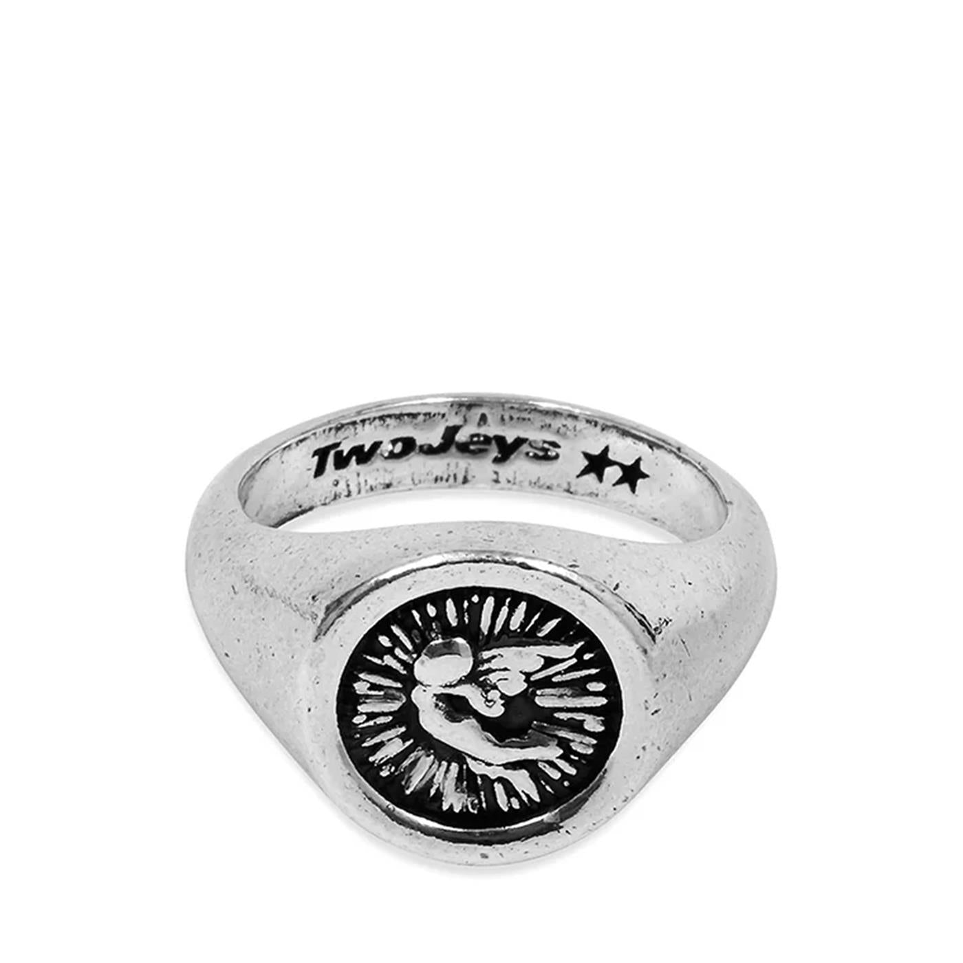 TwoJeys Angel Ring Silver  - ENGR0001