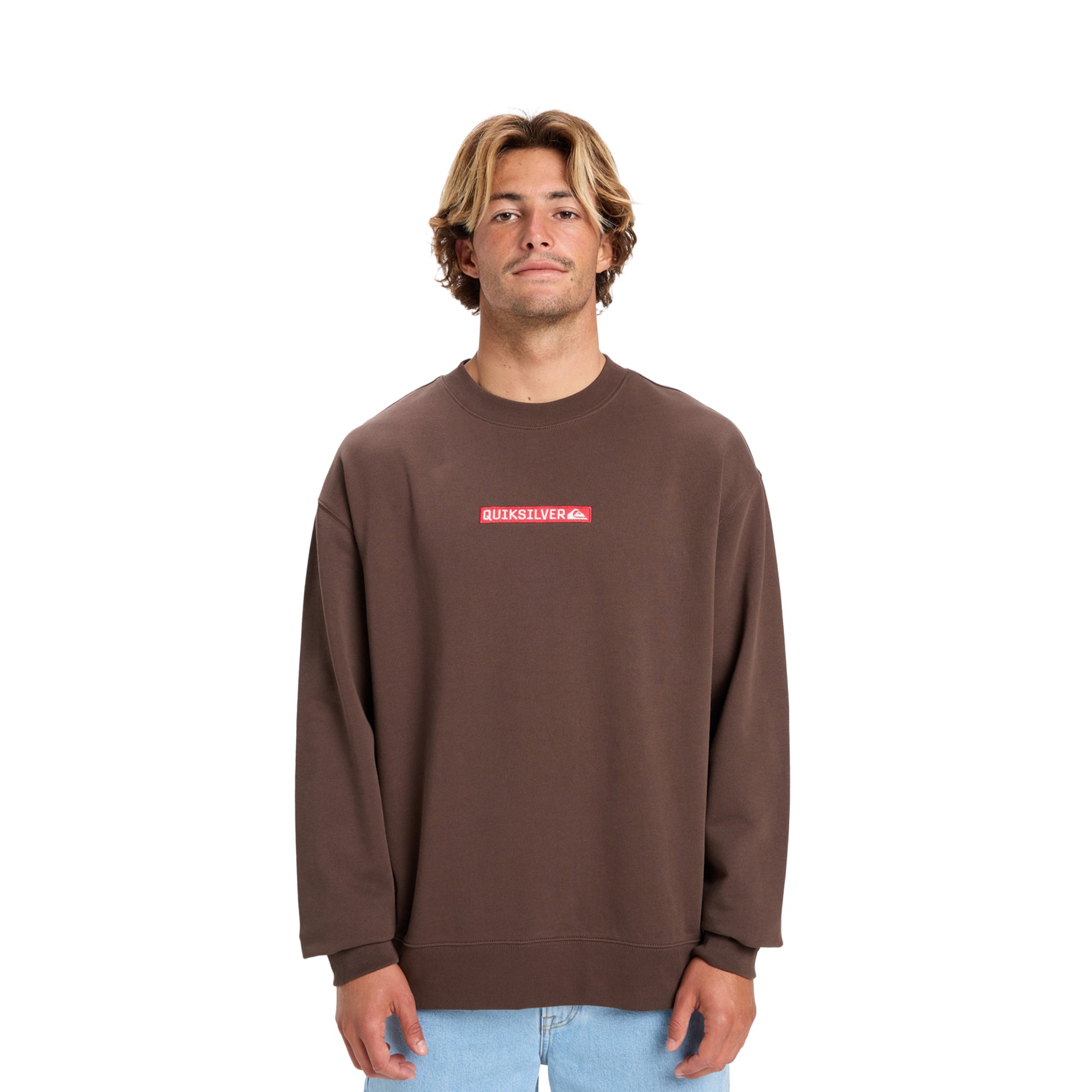 Quiksilver DNA Crew Chocolate Brown  - EQYFT05120-CSD0