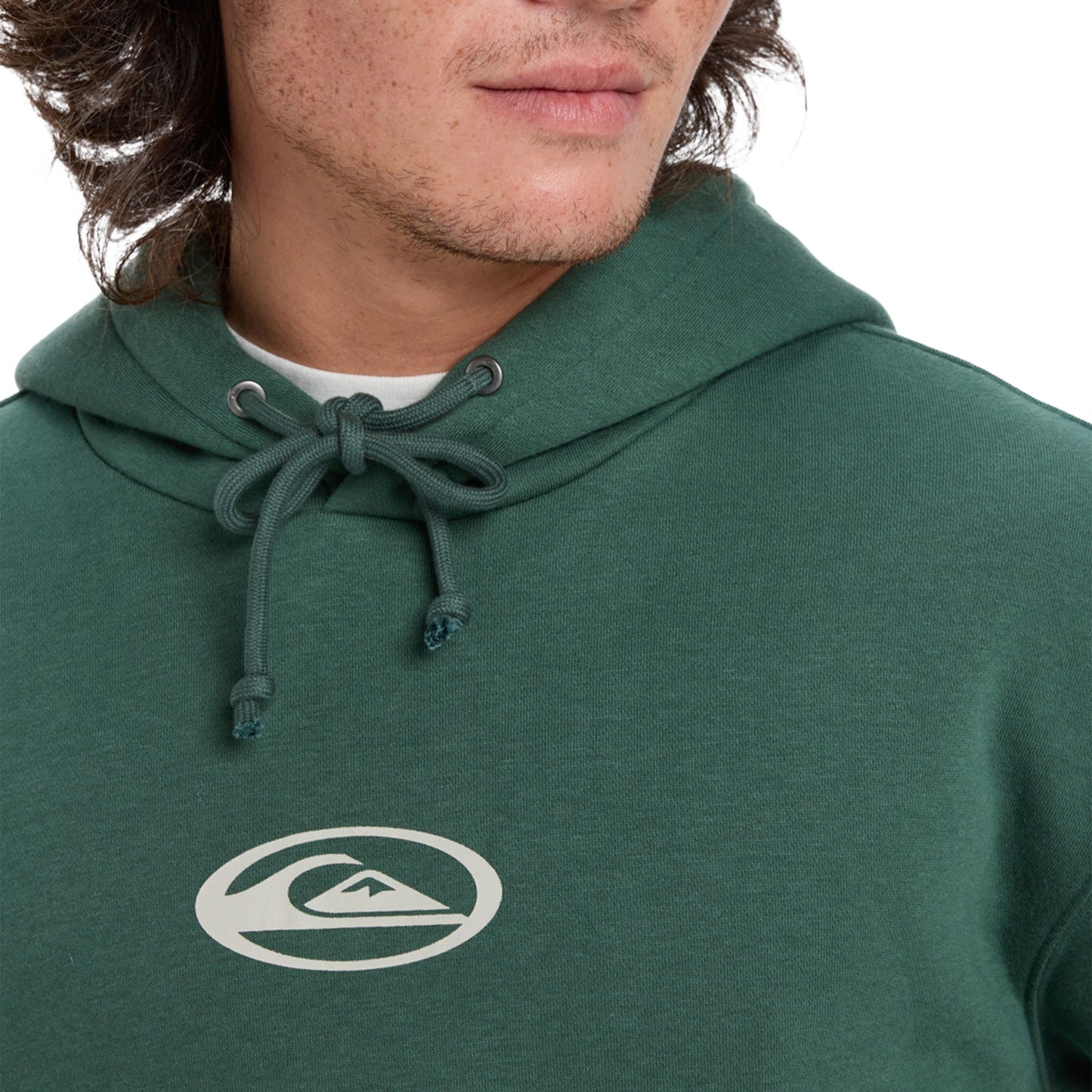 Quiksilver Salt Water Graphic Hood Trekking Green  - EQYFT05126-TKR