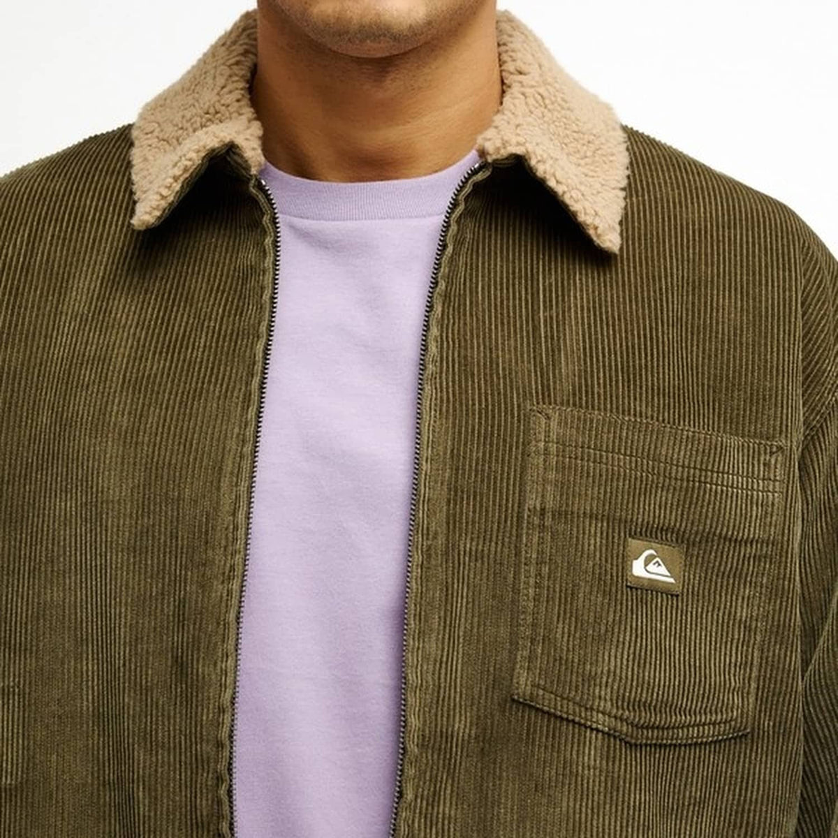 Quiksilver DNA Sherpa Jacket Grape Leaf  - EQYJK04201-CRE0