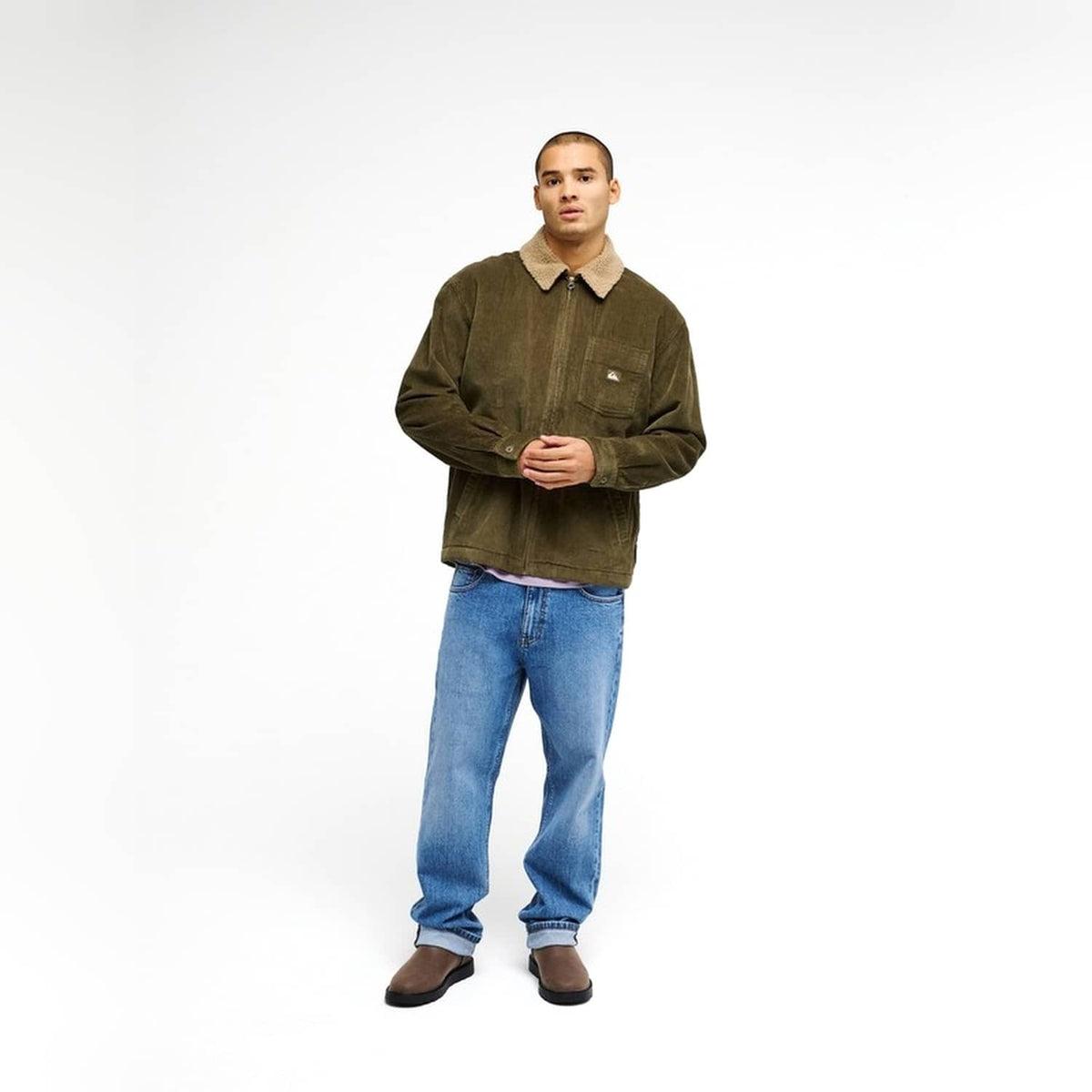 Quiksilver DNA Sherpa Jacket Grape Leaf  - EQYJK04201-CRE0