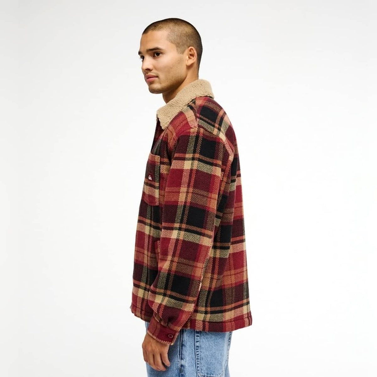 Quiksilver DNA Sherpa Jacket Surf Sherpa Oxblood  - EQYJK04201-RRE3