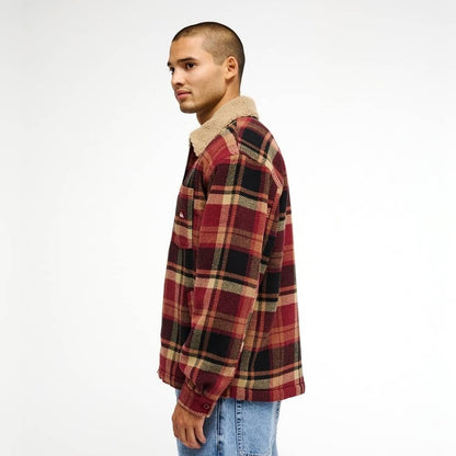 Quiksilver DNA Sherpa Jacket Surf Sherpa Oxblood  - EQYJK04201-RRE3