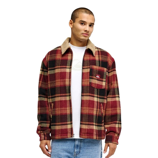Quiksilver DNA Sherpa Jacket Surf Sherpa Oxblood