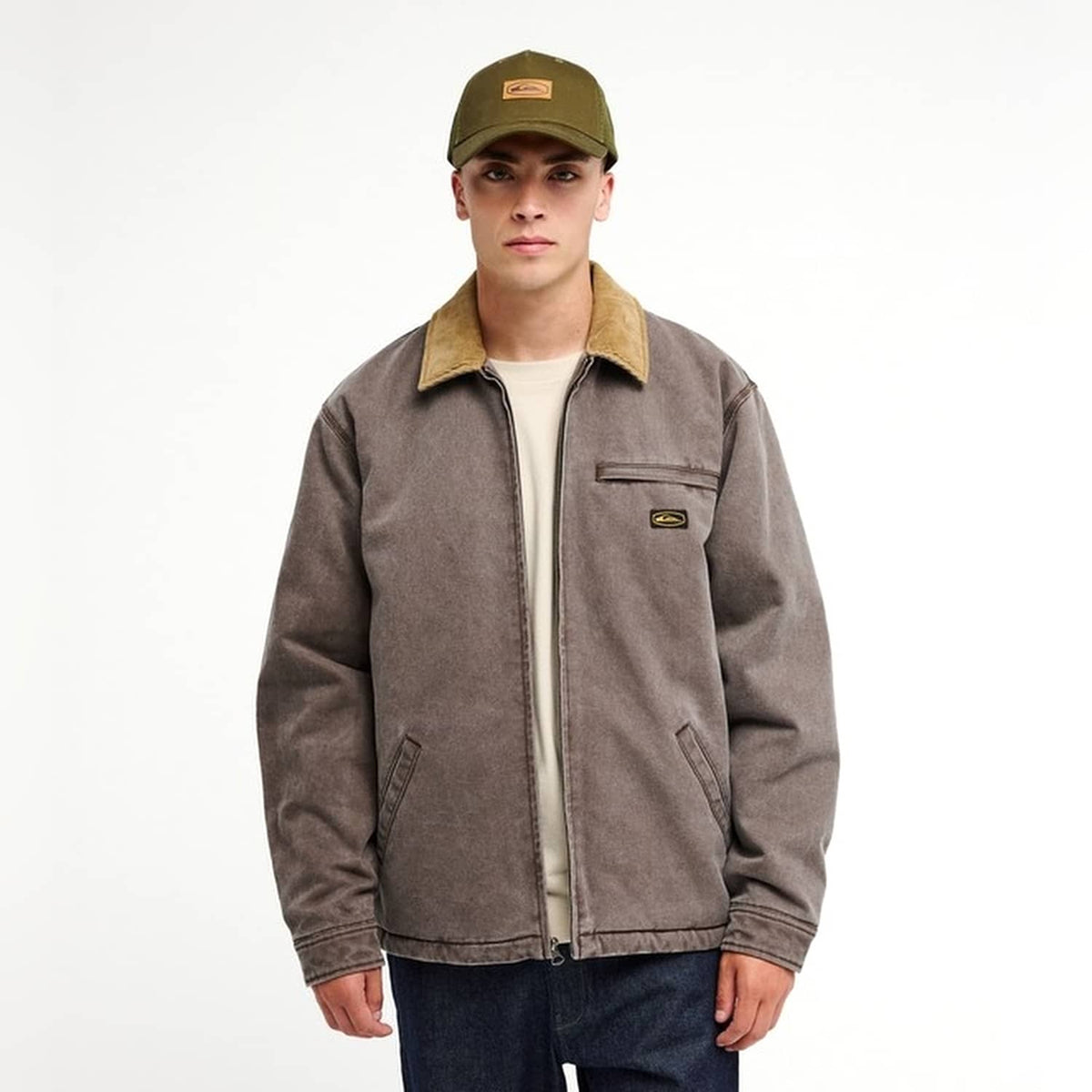 Quiksilver Shaper Pad Lined Jacket Java  - EQYJK04238-CTF0