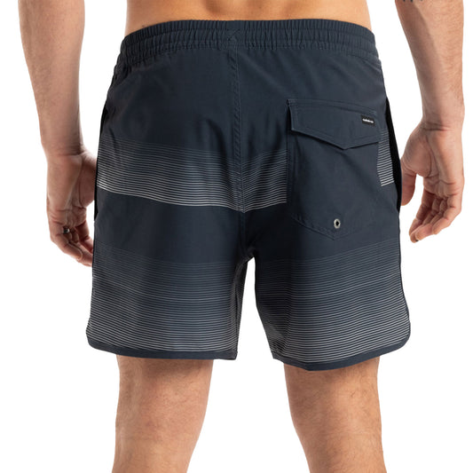 Quiksilver Surfsilk Scallop 16" Short Dark Navy Tijuana