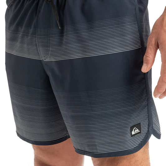 Quiksilver Surfsilk Scallop 16" Short Dark Navy Tijuana
