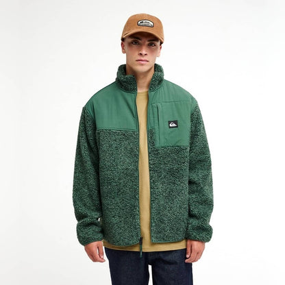 Quiksilver Shallow Water Sherpa Jacket Forest Heather  - EQYPF03076-CRT0