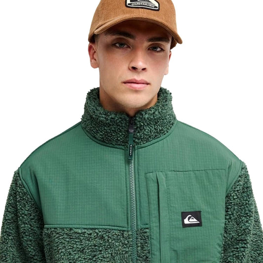 Quiksilver Shallow Water Sherpa Jacket Forest Heather