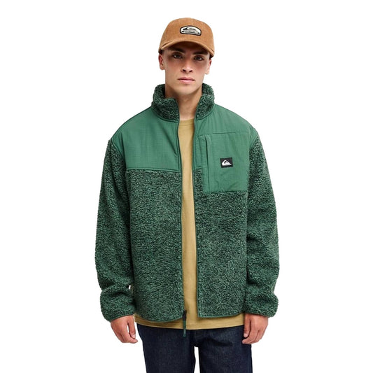 Quiksilver Shallow Water Sherpa Jacket Forest Heather