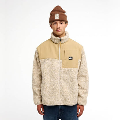 Quiksilver Shallow Water Sherpa Jacket Peyote Heather  - EQYPF03076-SFZ0