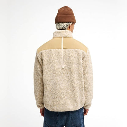 Quiksilver Shallow Water Sherpa Jacket Peyote Heather  - EQYPF03076-SFZ0