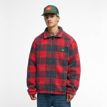Quiksilver Bob Marley Buffalo Sherpa Jacket Salsa  - EQYPF03100-RZM1