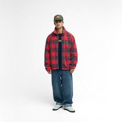 Quiksilver Bob Marley Buffalo Sherpa Jacket Salsa  - EQYPF03100-RZM1