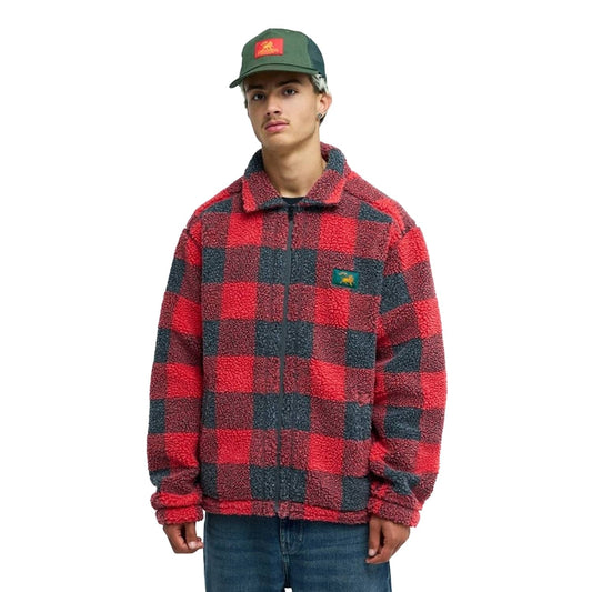 Quiksilver Bob Marley Buffalo Sherpa Jacket Salsa