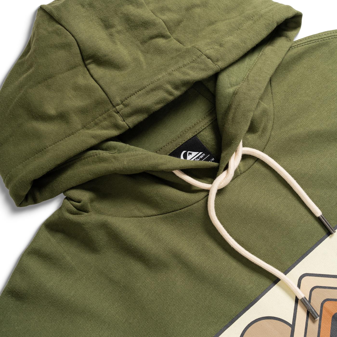 Quiksilver QS Gradient Mountains Hoodie Four Leaf Clover  - EQYSF03153-GPH0