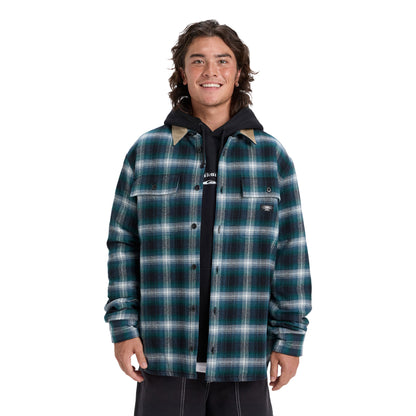 Quiksilver Shadow Check Shirt Orion Blue  - EQYWT04643-BRG1