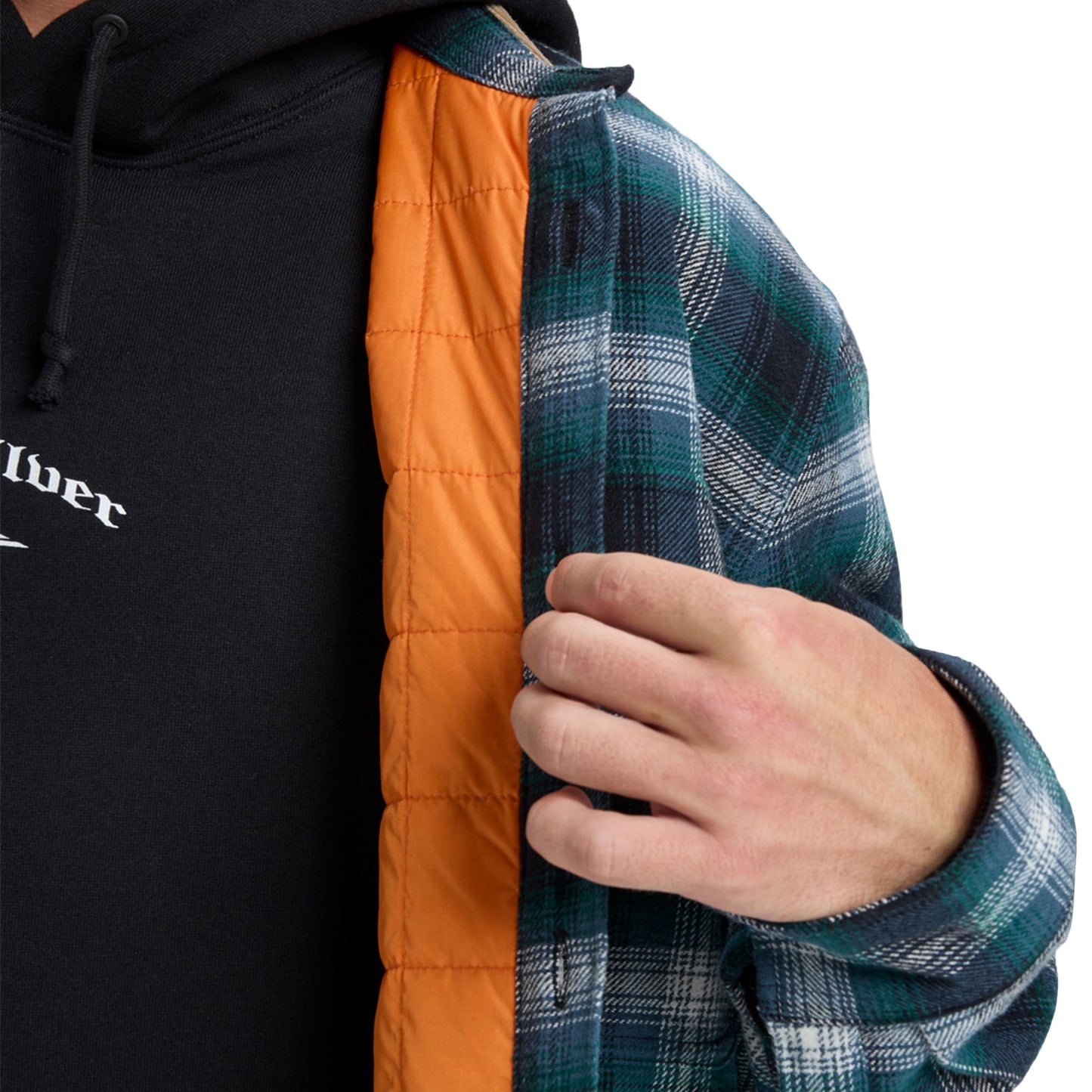 Quiksilver Shadow Check Shirt Orion Blue  - EQYWT04643-BRG1