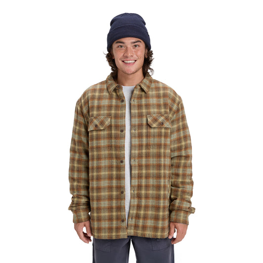 Quiksilver Venture Sherpa Shirt Almond Venture  - EQYWT04645-CMD1