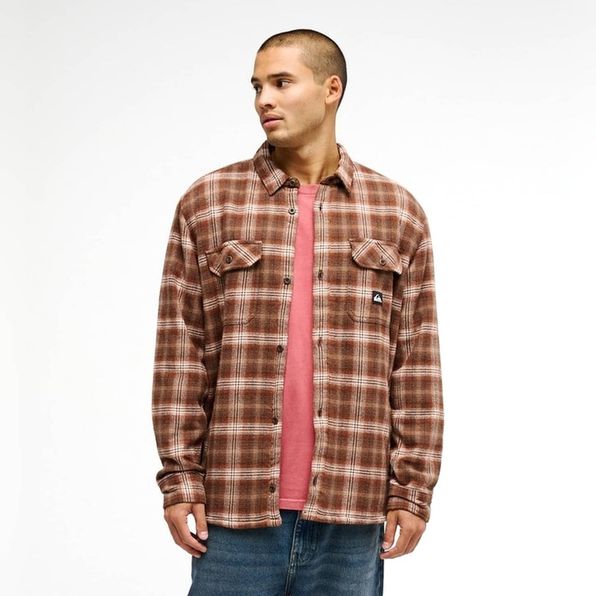 Quiksilver Venture Sherpa Shirt Java Venture  - EQYWT04645-CTF1