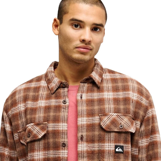Quiksilver Venture Sherpa Shirt Java Venture