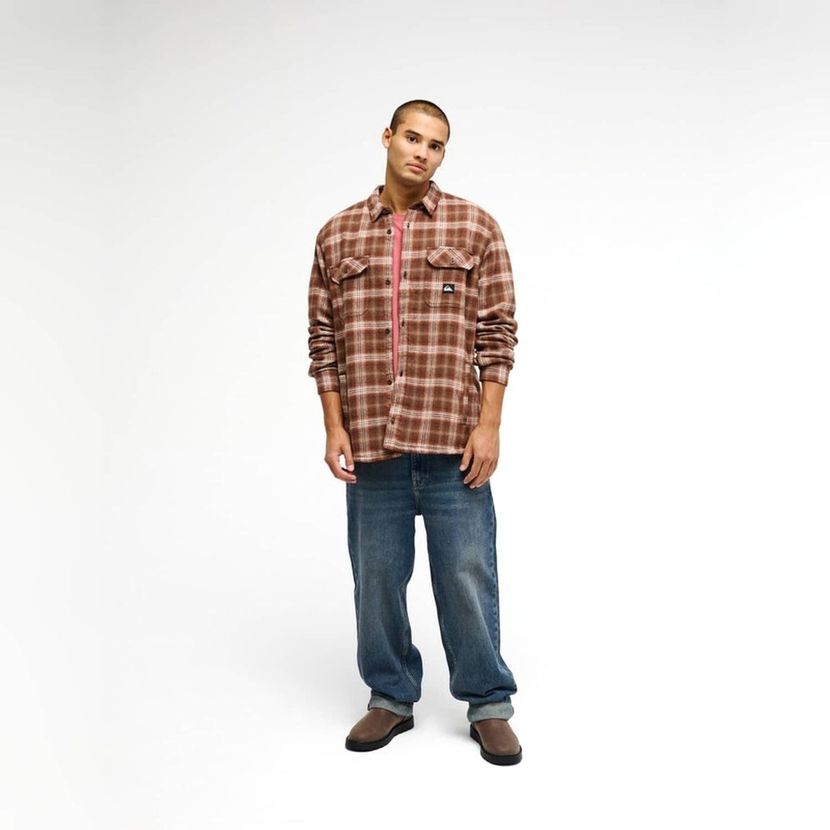 Quiksilver Venture Sherpa Shirt Java Venture  - EQYWT04645-CTF1