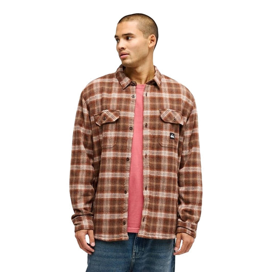 Quiksilver Venture Sherpa Shirt Java Venture