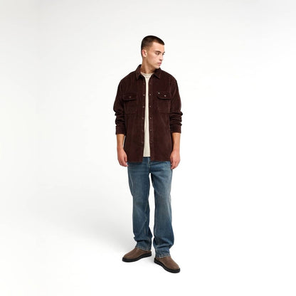 Quiksilver Venture Cord Shirt Java  - EQYWT04646-CTF0