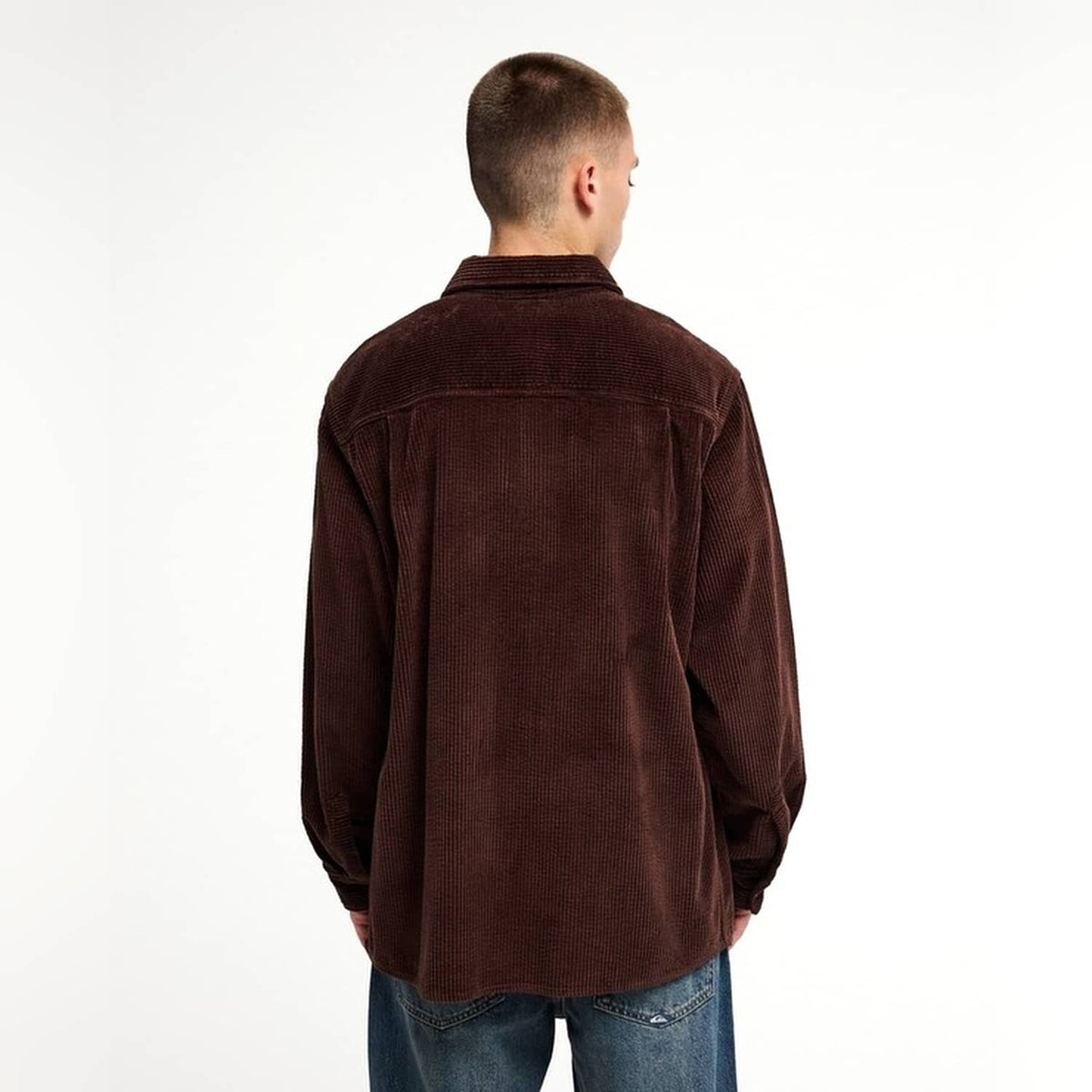 Quiksilver Venture Cord Shirt Java  - EQYWT04646-CTF0
