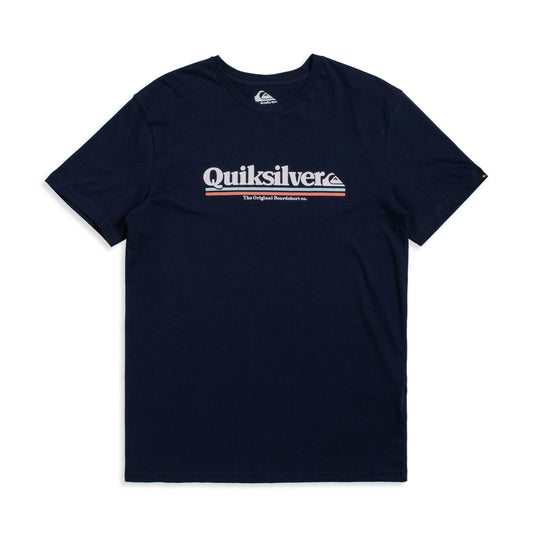 Quiksilver Between The Lines SS T-Shirt Navy Blazer  - EQYZT07216-BYJ0