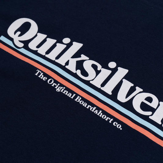 Quiksilver Between The Lines SS T-Shirt Navy Blazer  - EQYZT07216-BYJ0