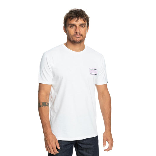 Quiksilver Warped Frames SS T-Shirt White  - EQYZT07224-WBB0