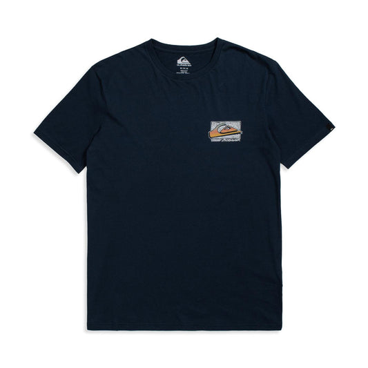 Quiksilver Retro Fade SS T-Shirt Navy Blazer  - EQYZT07231-BYJ0