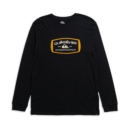 Quiksilver Mind Barrel LS Tee Black  - EQYZT07512-KVJ0