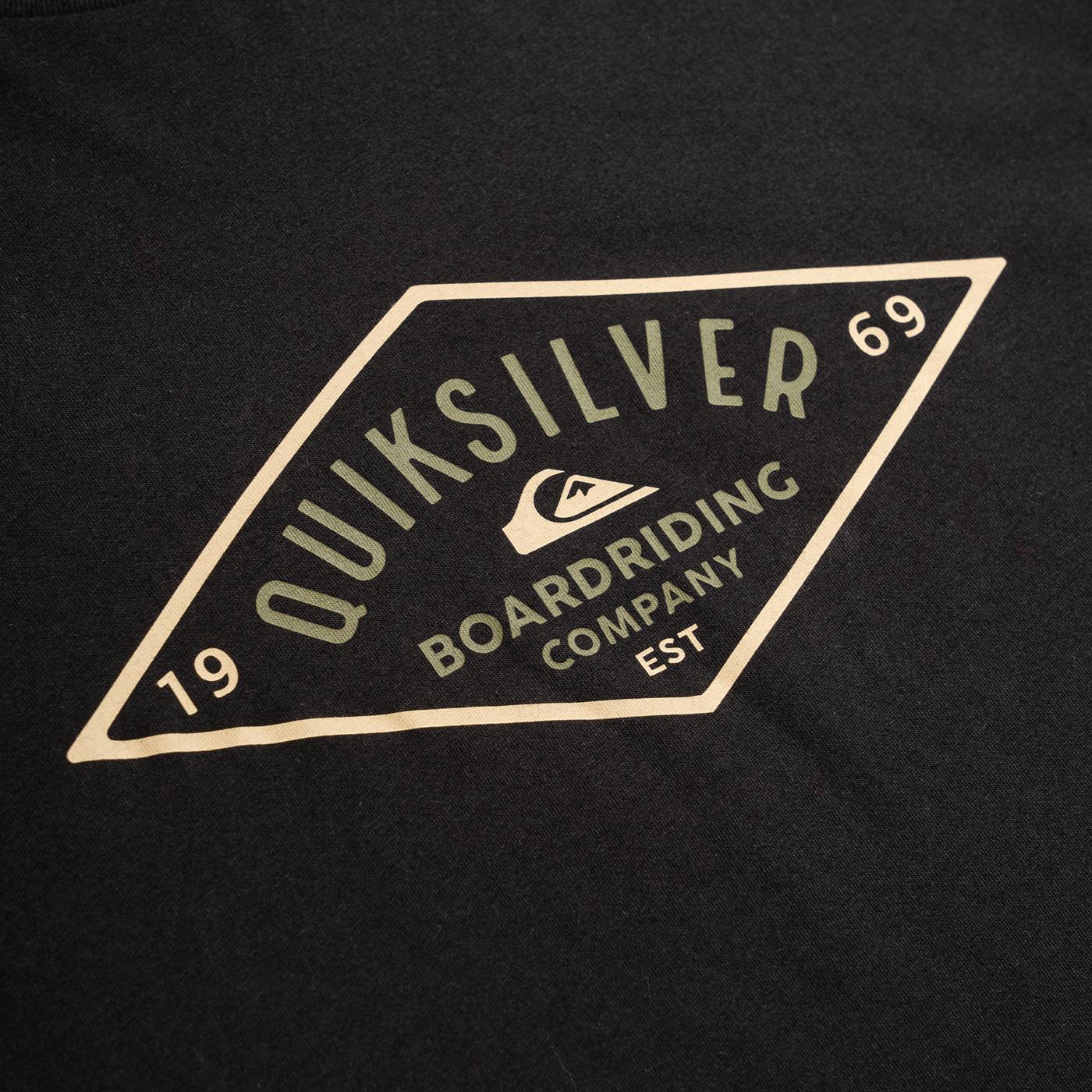 Quiksilver QS Diamond Logo LS Black  - EQYZT07985-KVJ0