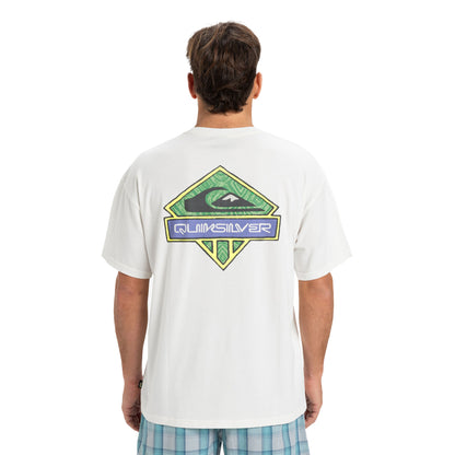 Quiksilver Crystal Jet SS Tee Snow White  - EQYZT08023-WBK0