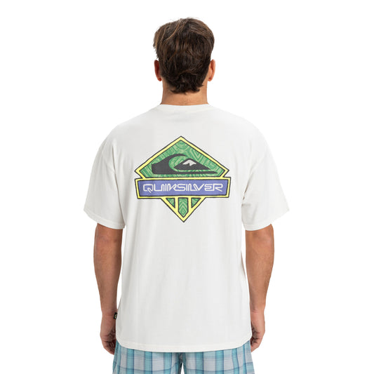 Quiksilver Crystal Jet SS Tee Snow White  - EQYZT08023-WBK0