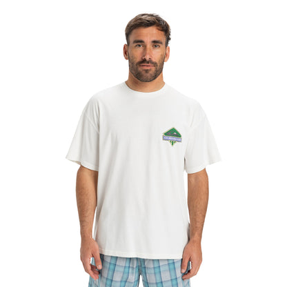 Quiksilver Crystal Jet SS Tee Snow White  - EQYZT08023-WBK0