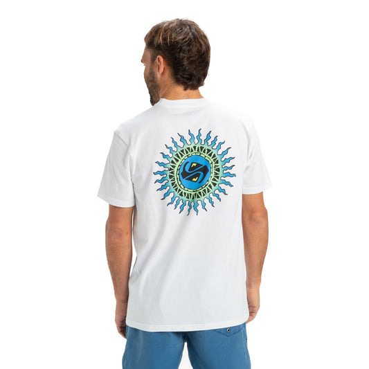 Quiksilver Ev Beach Blast SS Tee White  - EQYZT08046-WBB0