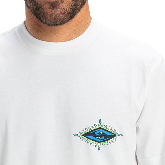 Quiksilver Ev Beach Blast SS Tee White  - EQYZT08046-WBB0