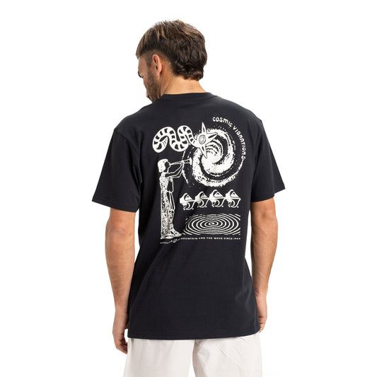 Quiksilver Ev Cosmic Vibrations SS Tee Black  - EQYZT08053-KVJ0